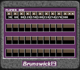Brunswick World Tournament of Champions SNES Screenshot 2