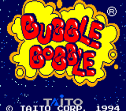 Bubble Bobble Sega GameGear Screenshot 1
