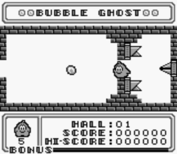 Bubble Ghost Gameboy Screenshot Screenshot 2
