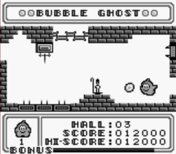 Bubble Ghost Gameboy Screenshot Screenshot 4