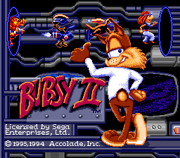 sega genesis bubsy