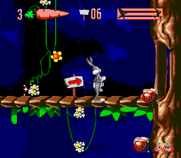 Bugs Bunny in Double Trouble Genesis Screenshot 2
