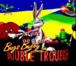 Bugs Bunny in Double Trouble Gamegear Screenshot Screenshot 1