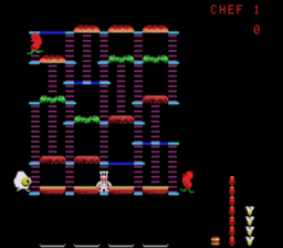 Burger Time Colecovision Screenshot 2
