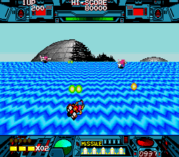 Burning Force Genesis Screenshot 2