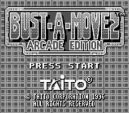 Bust-A-Move 2 Arcade Edition GB Screenshot 1