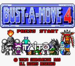 Bust-A-Move 4 Gameboy/Gameboy Color Screenshot 1