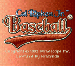 Cal Ripken Jr. Baseball screen shot 1 1