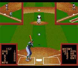 Cal Ripken Jr. Baseball Genesis Screenshot 2