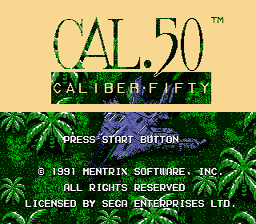 Caliber .50 Genesis Screenshot Screenshot 1