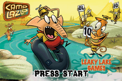 Camp Lazlo Leaky Camp Games GBA Screenshot Screenshot 1