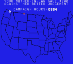 Campaign 84 Colecovision Screenshot Screenshot 4