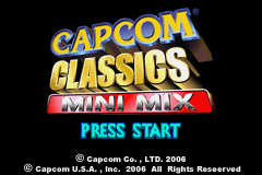 Capcom Classics Mini Mix Gameboy Advance Screenshot 1