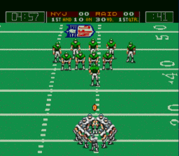 Capcom's MVP Football SNES Screenshot 4