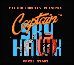 Captain Skyhawk NES Screenshot 1