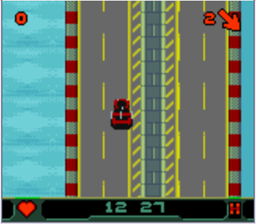 CarmaGeddon Gameboy/Gameboy Color Screenshot 2