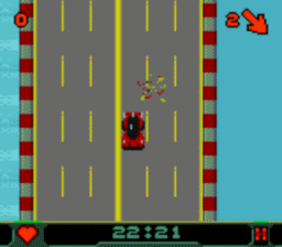 CarmaGeddon GBC Screenshot 3