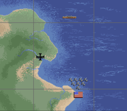 Carrier Aces SNES Screenshot Screenshot 4