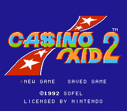 Casino Kid 2 NES Screenshot 1