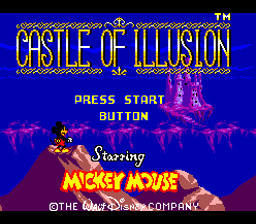 Castle of Illusion Starring Mickey Mouse Sega GameGear Screenshot 1