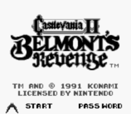 Castlevania 2: Belmont's Revenge GB Screenshot 1