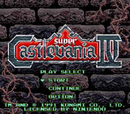 Castlevania 4: Super Castlevania screen shot 1 1