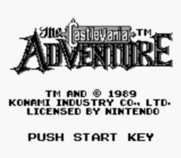 Castlevania Adventure Gameboy Screenshot 1