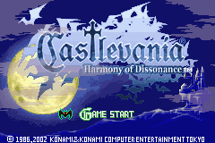 Castlevania Harmony of Dissonance GBA Screenshot Screenshot 1