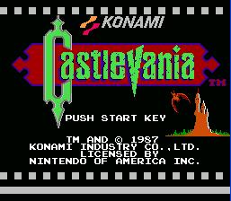 Castlevania NES Screenshot 1