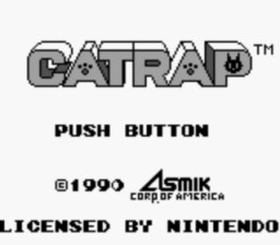 Catrap Gameboy Screenshot Screenshot 1