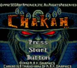 Chakan Gamegear Screenshot Screenshot 1