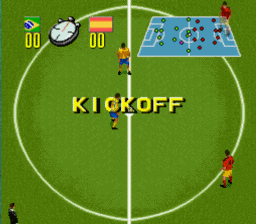 Champions World Class Soccer SNES Screenshot 2