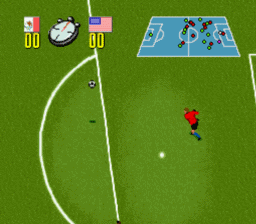 Champions World Class Soccer SNES Screenshot 3