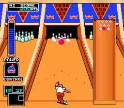 Championship Bowling NES Screenshot Screenshot 2