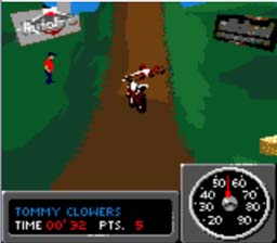 Championship Motocross 2001 Gameboy/Gameboy Color Screenshot 2