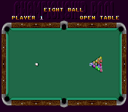 Championship Pool Genesis Screenshot Screenshot 4