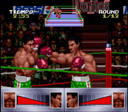Chavez Boxing SNES Screenshot 2