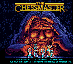 Chess Master SNES Screenshot Screenshot 1