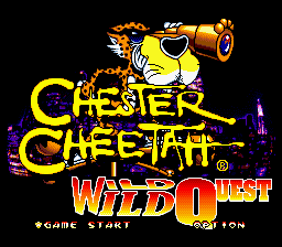 Chester Cheetah Wild Wild Quest Sega Genesis Screenshot 1