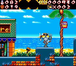 Chester Cheetah Wild Wild Quest Genesis Screenshot 2
