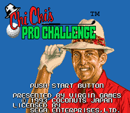 Chi Chi's Pro Golf Challenge Genesis Screenshot Screenshot 1