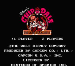 Chip & Dale's Rescue Rangers screen shot 1 1