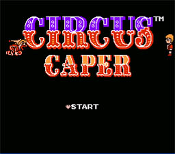 Circus Caper NES Screenshot 1
