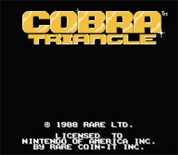 Cobra Triangle NES Screenshot Screenshot 1