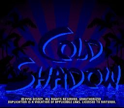Maui Mallard in Cold Shadow Super Nintendo Screenshot 1