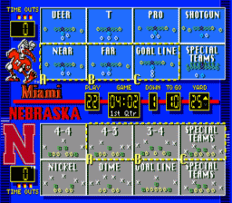 College Football USA 96 GEN Screenshot 4