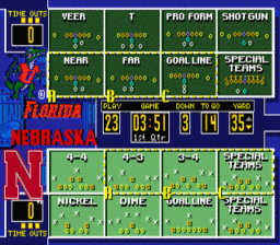 College Football USA 97 The Road to New Orleans screen shot 4 4