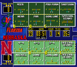 College Football USA 97 The Road to New Orleans GEN Screenshot 4