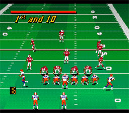 College Football USA 97 The Road to New Orleans Genesis Screenshot 2