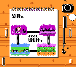Cool World NES Screenshot Screenshot 2